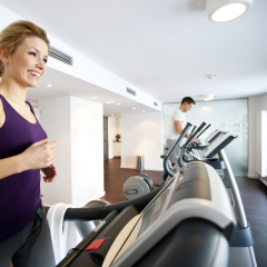Отель Holiday Inn Munich - Westpark Мюнхен фитнесс-зал