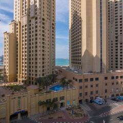 Отель Marina Promenade – Delphine Tower/Dubai Marina 1BR Luxury Apt Sea View Sleeps 3 - HLS 37921 пляж