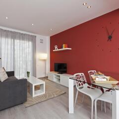 Апартаменты Bbarcelona Apartments Gaudi Flats Барселона комната для гостей фото 2