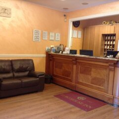 Отель Euro House Rome Airport Италия, Фьюмичино - 1 отзыв об отеле, цены и фото номеров - забронировать отель Euro House Rome Airport онлайн интерьер отеля