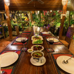 Отель Frog and Catfish Country Inn Krabi питание