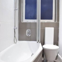 Отель Kensington 1 Bedroom Flat With Terrace ванная фото 2