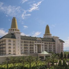 Delphin Diva Premiere Hotel Турция, Кунду - 8 отзывов об отеле, цены и фото номеров - забронировать отель Delphin Diva Premiere Hotel - All Inclusive онлайн вид на фасад