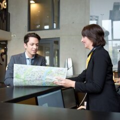 Отель EuroNova arthotel Германия, Кёльн - отзывы, цены и фото номеров - забронировать отель EuroNova arthotel онлайн интерьер отеля фото 3