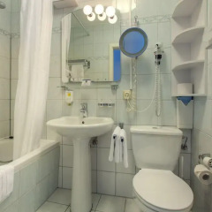 Отель des Nordens Германия, Харрисле - отзывы, цены и фото номеров - забронировать отель des Nordens онлайн ванная фото 2