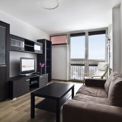 Отель Westfield Arkadia P&O Serviced Apartments Польша, Варшава - отзывы, цены и фото номеров - забронировать отель Westfield Arkadia P&O Serviced Apartments онлайн комната для гостей фото 3