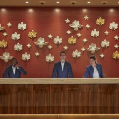 Отель Mandarin Oriental Jumeira, Dubai ОАЭ, Дубай - отзывы, цены и фото номеров - забронировать отель Mandarin Oriental Jumeira, Dubai онлайн интерьер отеля фото 2