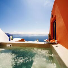 Отель Chroma Suites Греция, Остров Санторини - отзывы, цены и фото номеров - забронировать отель Chroma Suites онлайн сауна