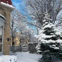 Отель San Jacinto B&B Вильнюс вид на фасад