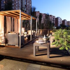 Отель Eurostars Suites Mirasierra Мадрид балкон