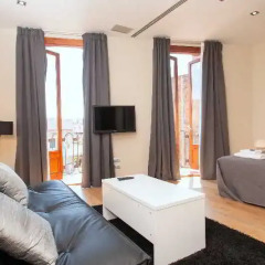 Отель Plaza Espanya Apartments Испания, Барселона - отзывы, цены и фото номеров - забронировать отель Plaza Espanya Apartments онлайн комната для гостей фото 5