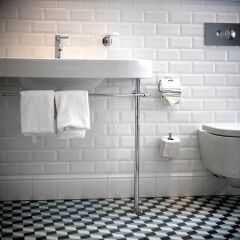 Отель Arthotel Blaue Gans ванная фото 2