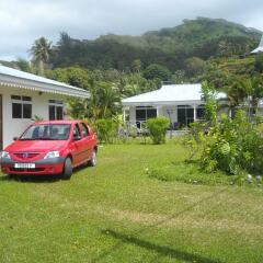 Отель Huahine Vacances парковка