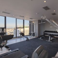 Отель Maple Hotel & Apartment Вьетнам, Нячанг - 1 отзыв об отеле, цены и фото номеров - забронировать отель Maple Hotel & Apartment онлайн фитнесс-зал фото 2