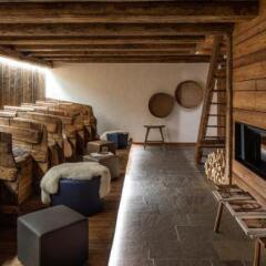 Hotel The Originals Borgo Eibn Mountain Lodge (ex Relais du Silence) Саурис сейф в номере