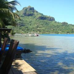 Отель Bora Bora Bungalove Французская Полинезия, Бора-Бора - отзывы, цены и фото номеров - забронировать отель Bora Bora Bungalove онлайн приотельная территория фото 2