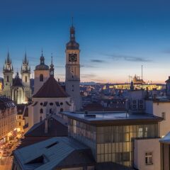 Отель Pragueaparts Vinohrady Прага балкон