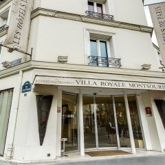 Отель Villa Royale Montsouris Париж вид на фасад
