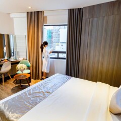 Отель BB Hotel Nha Trang Вьетнам, Нячанг - 1 отзыв об отеле, цены и фото номеров - забронировать отель BB Hotel Nha Trang онлайн комната для гостей фото 4