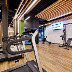 Отель Novotel Kraków City West фитнесс-зал