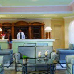 Отель Mitsis Family Village Beach Hotel Греция, Нисирос - отзывы, цены и фото номеров - забронировать отель Mitsis Family Village Beach Hotel онлайн интерьер отеля фото 2