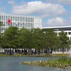 Отель Ramada Hotel & Conference Center München Messe Германия, Мюнхен - отзывы, цены и фото номеров - забронировать отель Ramada Hotel & Conference Center München Messe онлайн приотельная территория фото 2