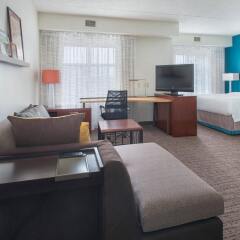 Отель Residence Inn by Marriott Newark Elizabeth/Liberty International Airpo США, Элизабет - отзывы, цены и фото номеров - забронировать отель Residence Inn by Marriott Newark Elizabeth/Liberty International Airpo онлайн комната для гостей фото 4