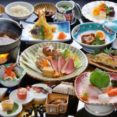 Отель Amagase Onsen Hotel Suikoen Япония, Хита - отзывы, цены и фото номеров - забронировать отель Amagase Onsen Hotel Suikoen онлайн питание