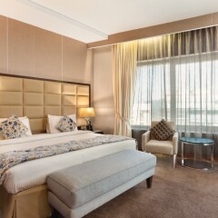 Отель Howard Johnson Bur Dubai ОАЭ, Дубай - 1 отзыв об отеле, цены и фото номеров - забронировать отель Howard Johnson Bur Dubai онлайн комната для гостей фото 3