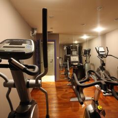 Отель Alpes Hôtel du Pralong фитнесс-зал