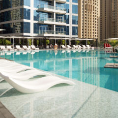 Отель Intercontinental Dubai Marina бассейн
