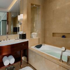 Отель Kempinski Hotel Xiamen Китай, Сямынь - отзывы, цены и фото номеров - забронировать отель Kempinski Hotel Xiamen онлайн ванная