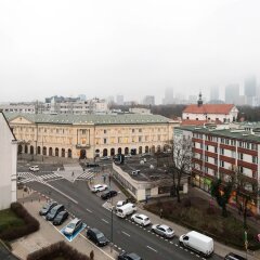 Апартаменты Grand Theater Comfortable Apartment Варшава балкон