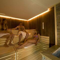 Отель Arli Business And Wellness Бергамо сауна