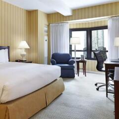 Отель New York Hilton Midtown 4* Номер Skyline с различными типами кроватей фото 9