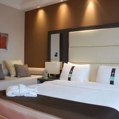 Отель Holiday Inn Belgrade Сербия, Белград - отзывы, цены и фото номеров - забронировать отель Holiday Inn Belgrade онлайн комната для гостей фото 5