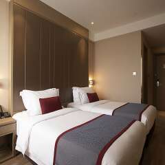 Отель Shanghai-Deco Hotel(Pudong Airport/Disney /Free Trade Zone Area) Китай, Шанхай - отзывы, цены и фото номеров - забронировать отель Shanghai-Deco Hotel(Pudong Airport/Disney /Free Trade Zone Area) онлайн комната для гостей фото 5