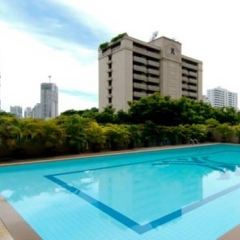 Отель Orchid View Apartment Таиланд, Бангкок - отзывы, цены и фото номеров - забронировать отель Orchid View Apartment онлайн бассейн фото 3