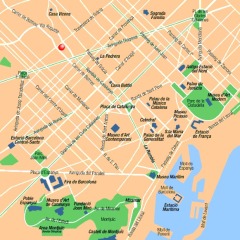 Отель Catalonia Barcelona Golf городской автобус