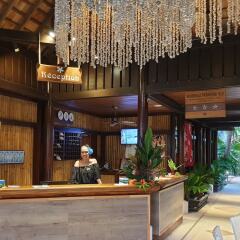 Отель Maitai Polynesia Французская Полинезия, Бора-Бора - отзывы, цены и фото номеров - забронировать отель Maitai Polynesia онлайн интерьер отеля фото 3