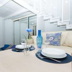 Апартаменты Kvart Apartment Dobryninskaya with sauna в номере