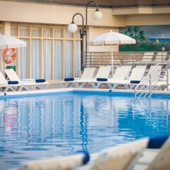 Отель H·TOP Royal Beach Испания, Льорет-де-Мар - 3 отзыва об отеле, цены и фото номеров - забронировать отель H·TOP Royal Beach онлайн фитнесс-зал