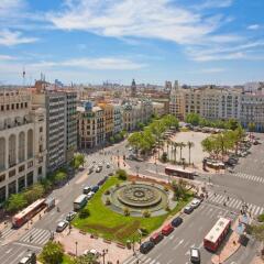 Отель Melia Plaza Valencia балкон