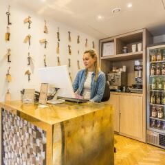 Grassmarket Hotel интерьер отеля