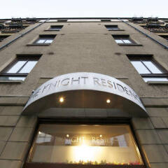 Отель Knight Residence Эдинбург вид на фасад