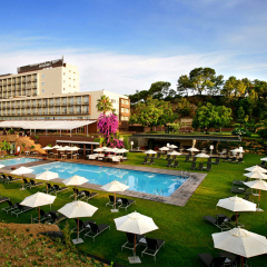 Отель Gran Hotel Monterrey Испания, Льорет-де-Мар - отзывы, цены и фото номеров - забронировать отель Gran Hotel Monterrey онлайн бассейн фото 2