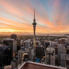 Skycity Grand Hotel Auckland балкон