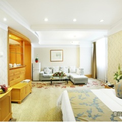South China Harbour View Hotel комната для гостей