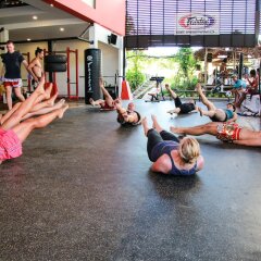 Отель Lanta Sport Resort Ланта фитнесс-зал фото 4