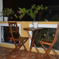 Отель Orchids Homestay балкон